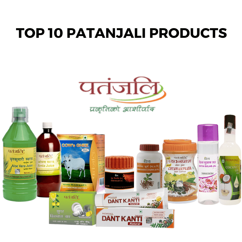 Top 10 Patanjali Products