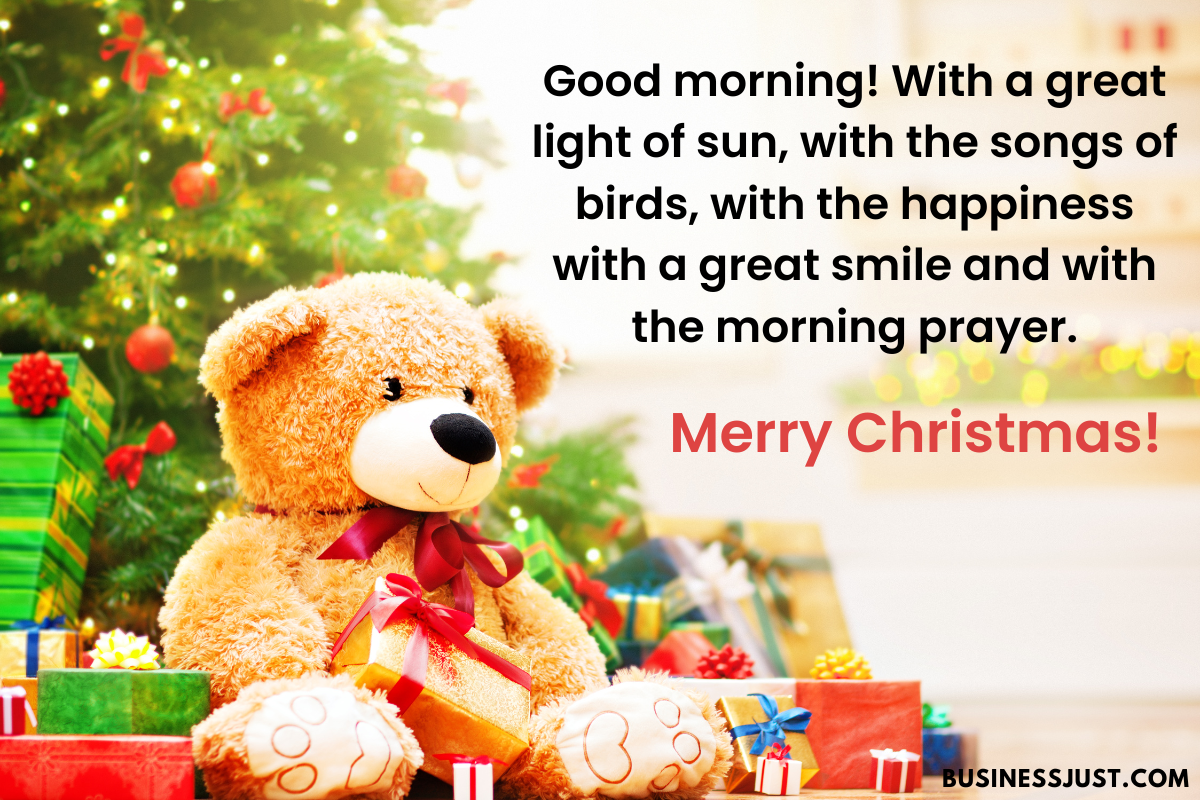 Good Morning Merry Christmas images