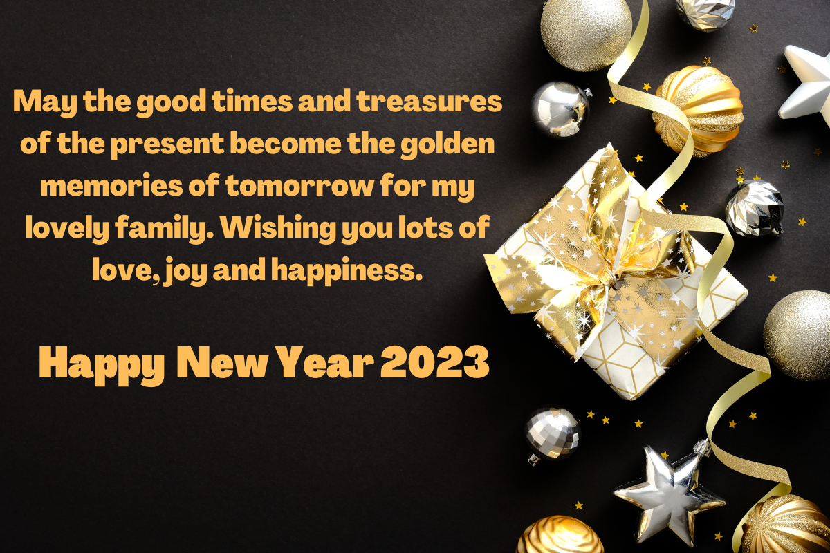 Happy New Year 2023 Wishes for Family